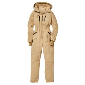 Free People All Prepped‎ Ski Suit Tan Size Medium